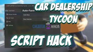 IceWare Hub Car Dealership Tycoon Script | Auto Farm - Auto Race Win